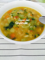 Sopa de quinua (versão mais light)